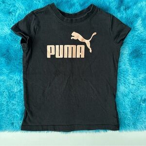 Puma Toddler Girl Short Sleeve Graphic Tee Size 4T